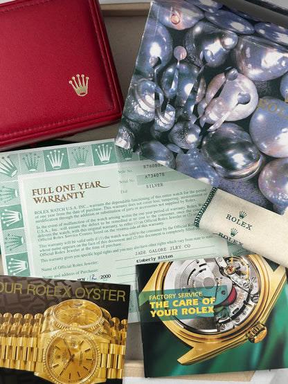 Rolex Oyster Perpetual Ladies Full Set Neo Vintage