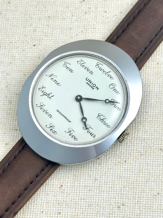 Union Ancre "Word Number" Vintage