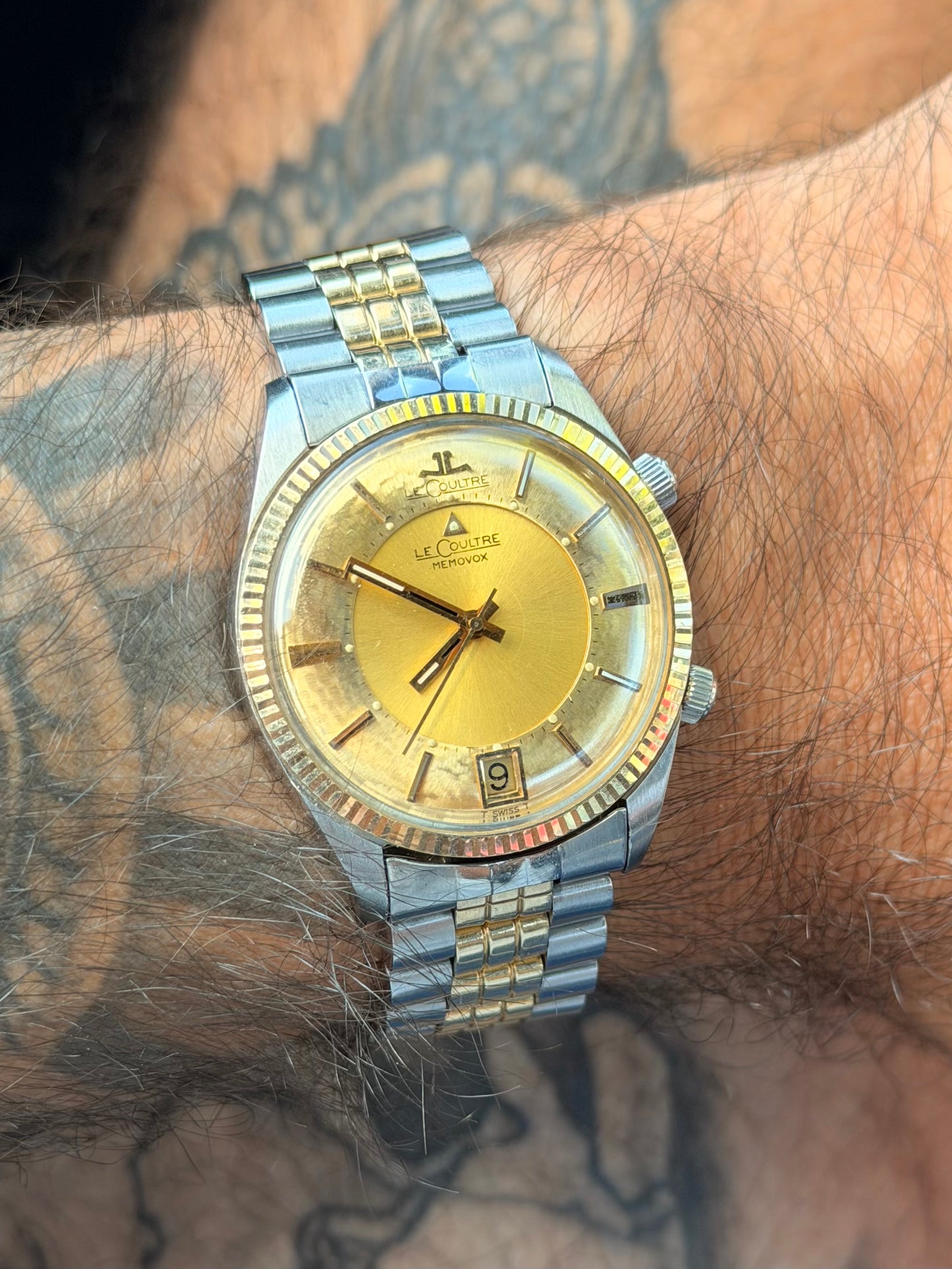 LeCoultre "Beau Brummel" Memovox Alarm Vintage