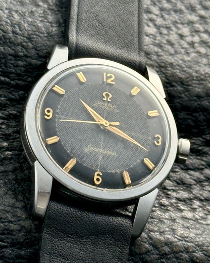 Omega Seamaster Black Sector Waffle Dial 2846 / 2848 Vintage