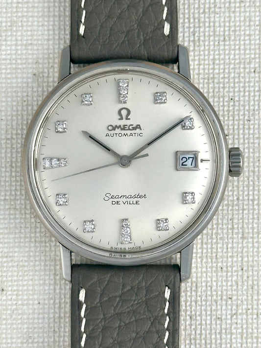 Omega Seamaster De Ville Diamond Dial Vintage