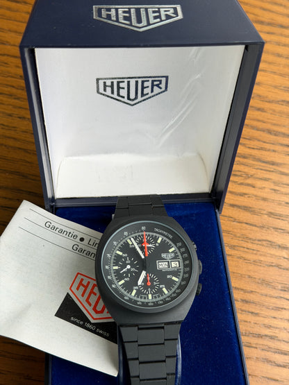 Heuer 5100 Pilot PVD Box/Papers NOS Vintage