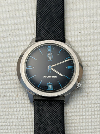 Accutron Up Down Bad Ass Blue Vintage