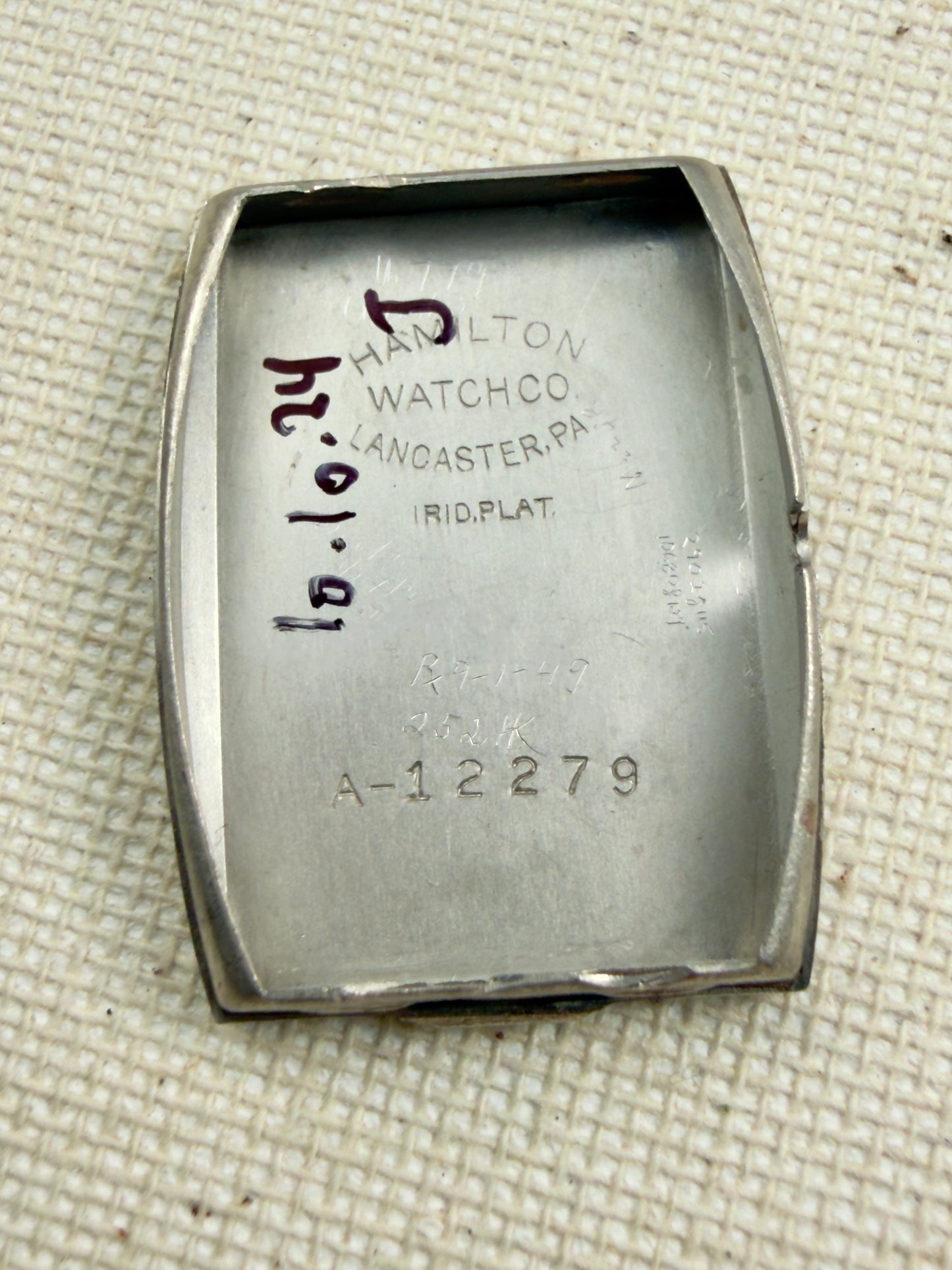 Hamilton Rutledge Platinum Vintage