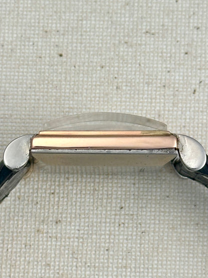 LeCoultre Rose Gold Cap Dress Tank Vintage