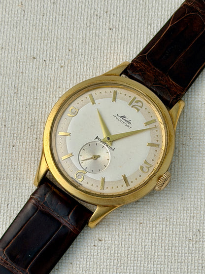Mido Multifort Powerwind Small Seconds Vintage