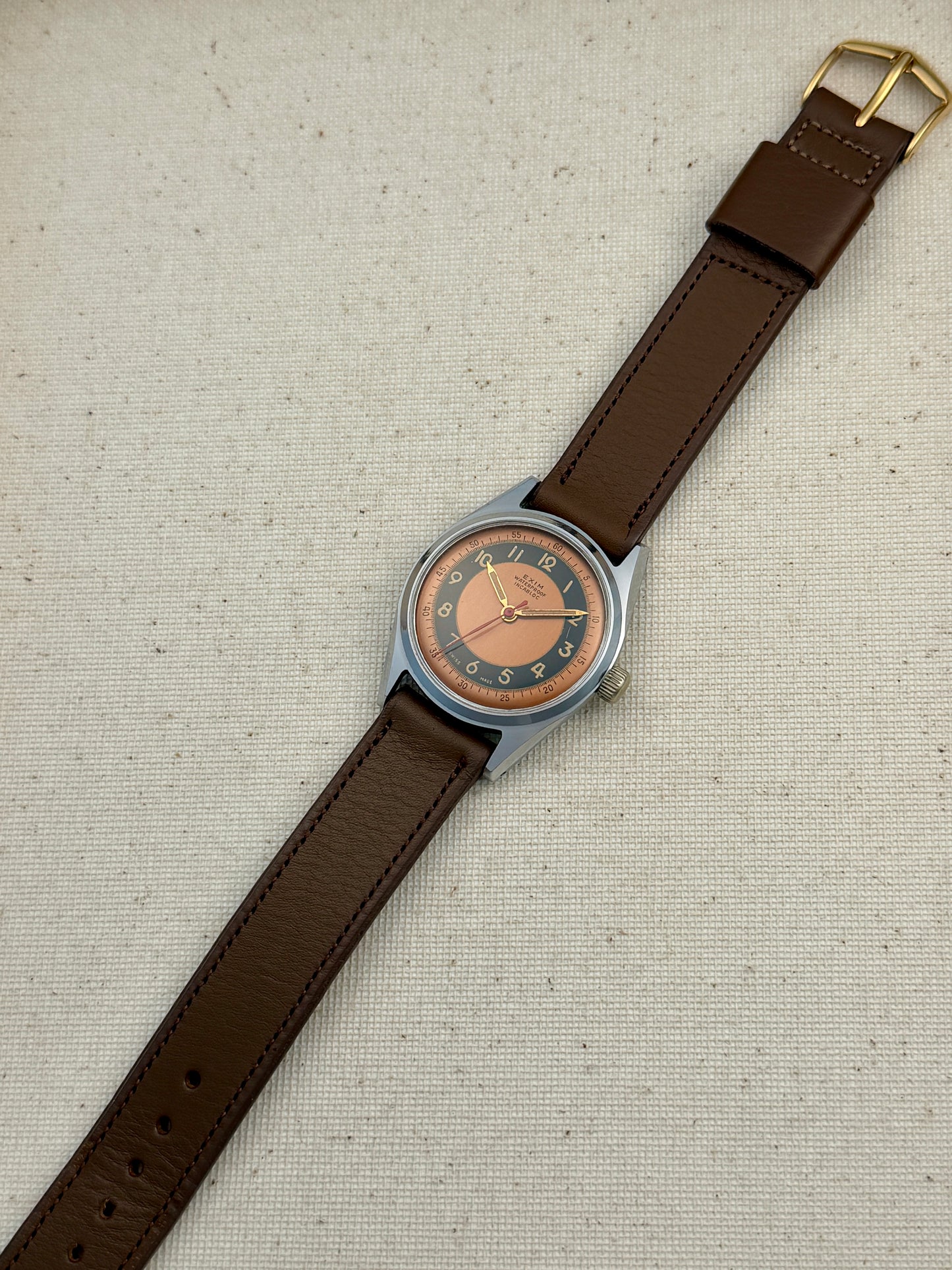 Exim Copper Bullseye Vintage