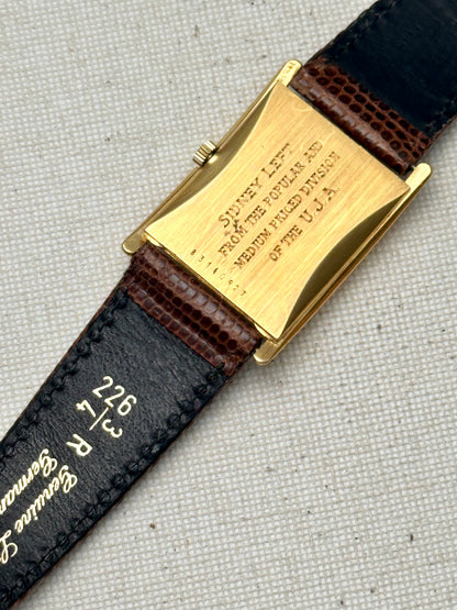 Girard Perregaux retailed by Tiffany Vintage 18k Gold