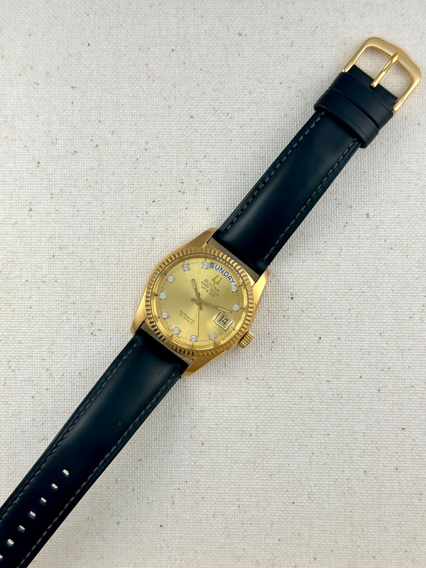 Bulova Super Seville Day Date Vintage