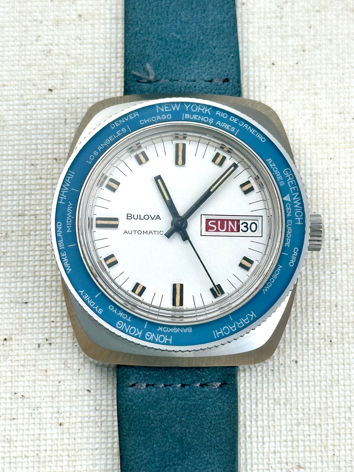 Bulova Skystar Worldtimer Vintage