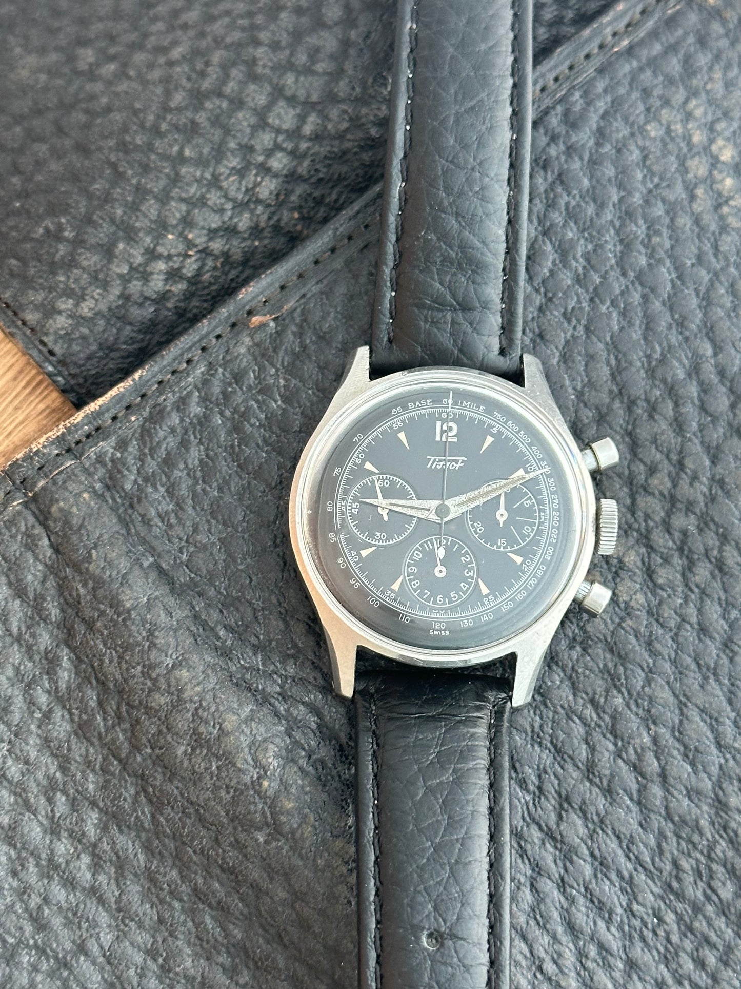 Tissot 3 Register Chronograph Vintage