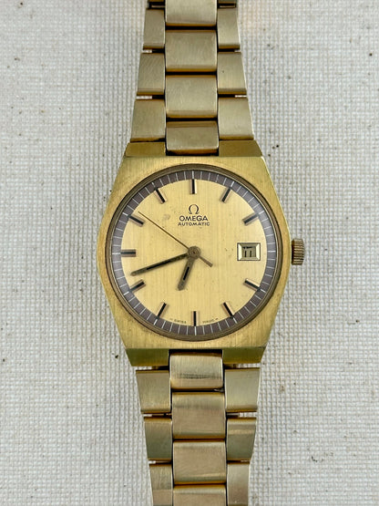 Omega Auto Date Bracelet Vintage