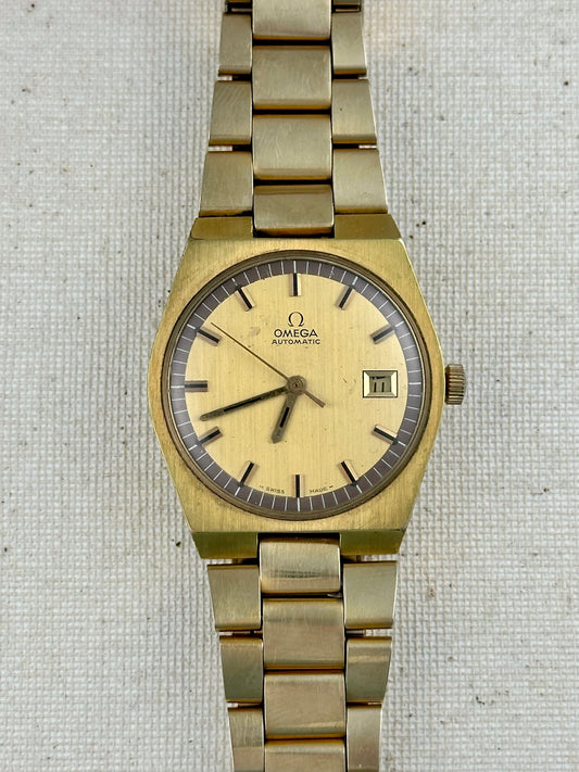 Omega Auto Date Bracelet Vintage