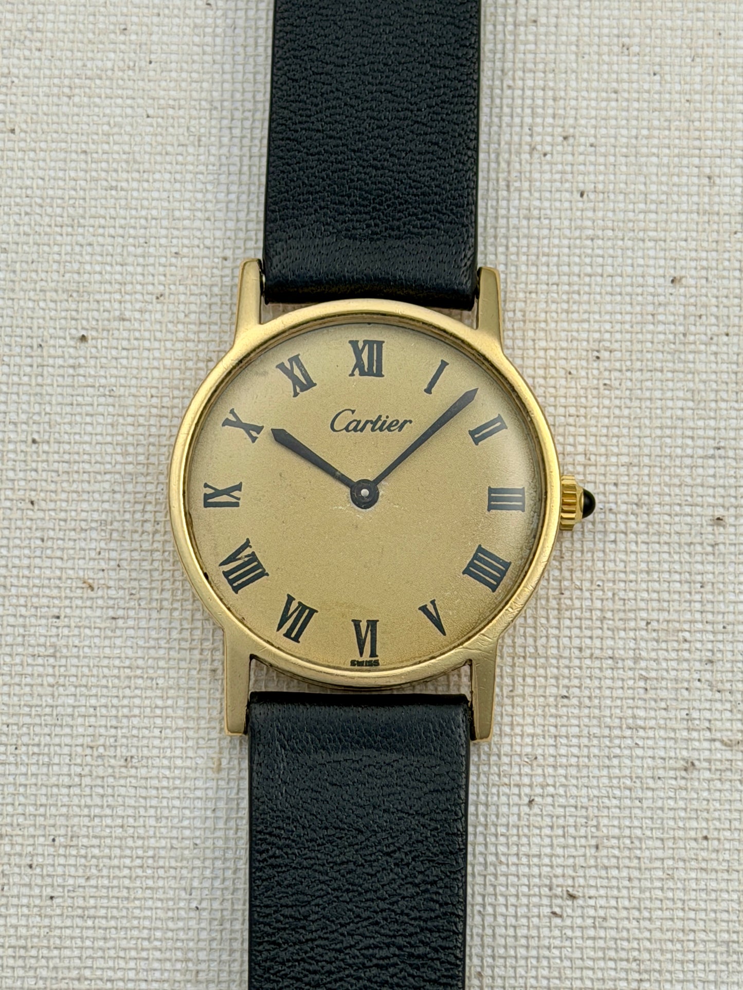 Cartier 18k Gold "Pre-Ronde" Vintage