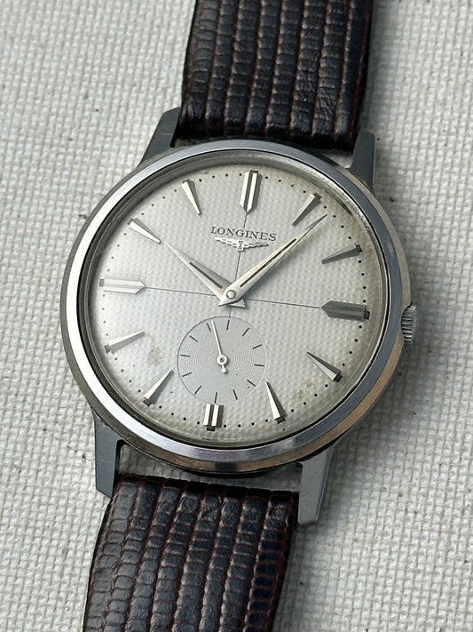 Longines Waffle Dial Small Seconds Vintage