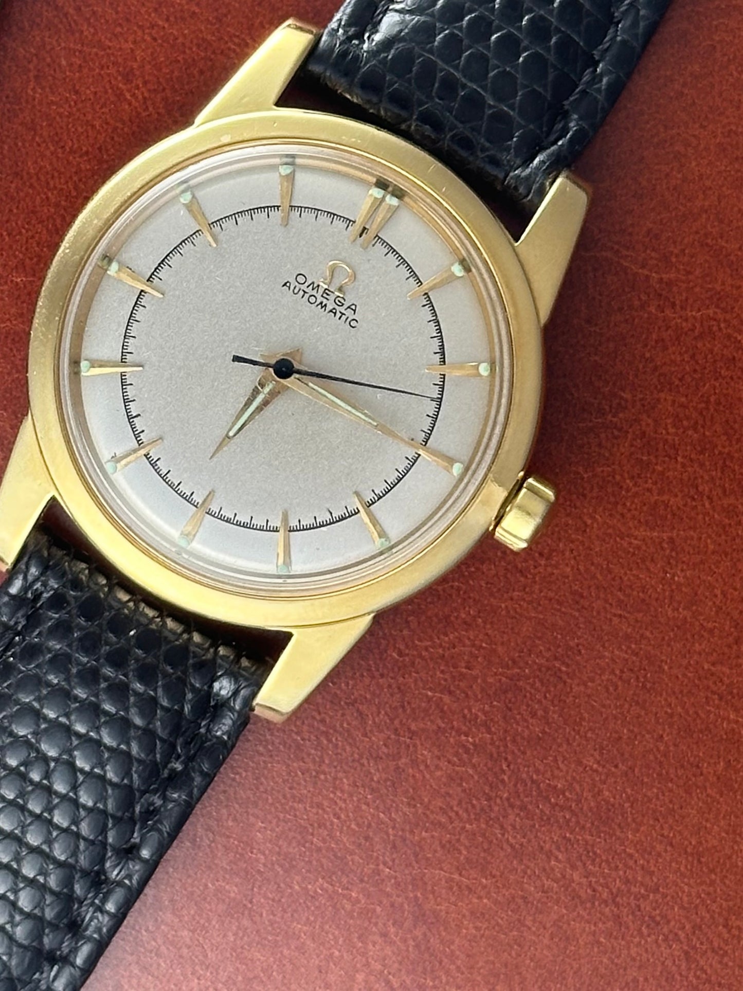 Omega 18k Gold "Pre Seamaster" Vintage