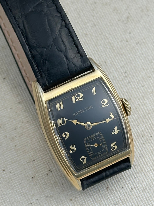 Hamilton Black Dial Stunner Vintage