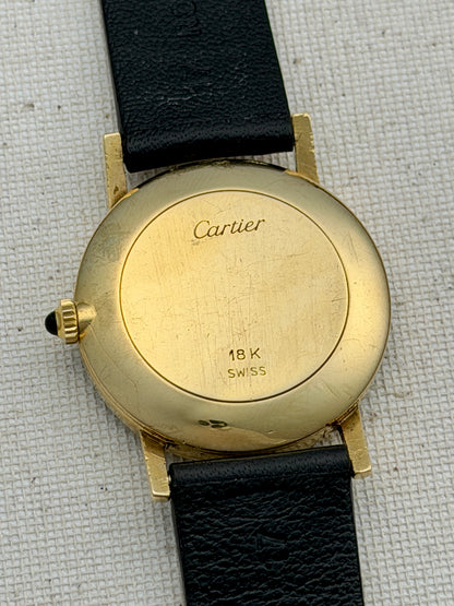 Cartier 18k Gold "Pre-Ronde" Vintage