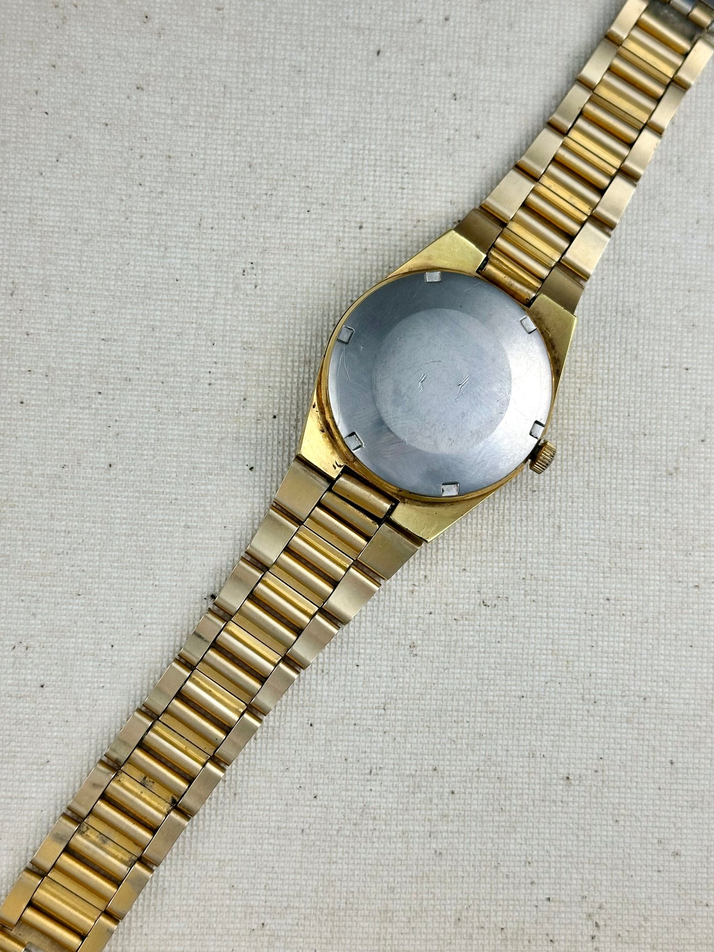 Omega Auto Date Bracelet Vintage