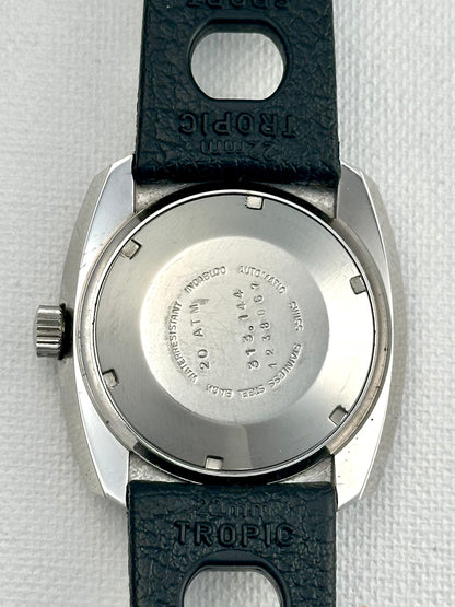 Glycine Diver All Blue Dial Vintage