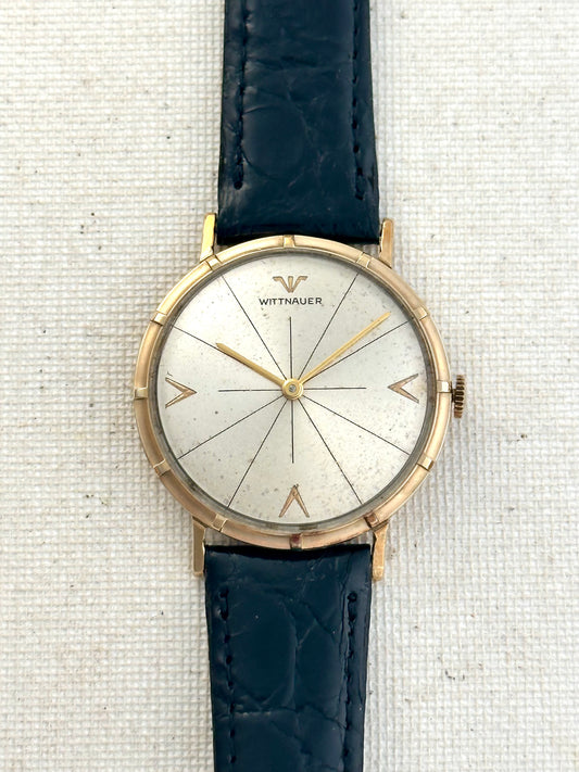 Wittnauer Sector Dial Deco Case Vintage