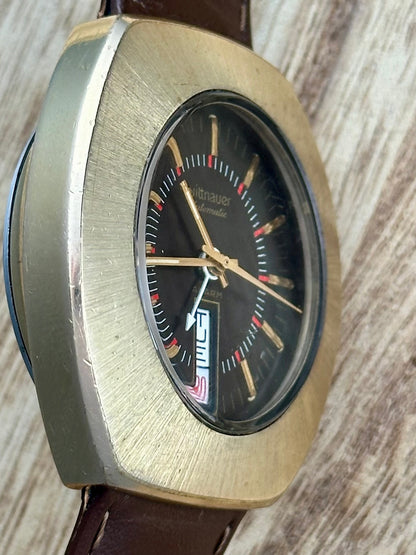 Wittnauer Alarm Day Date