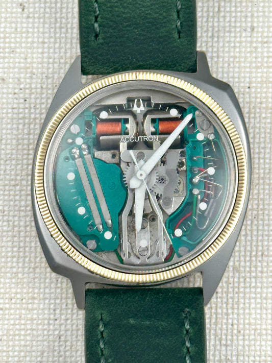 Accutron Spaceview 214 Asymmetrical Vintage