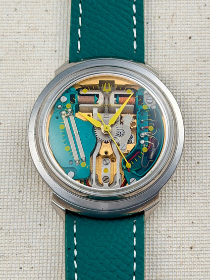 Accutron Spaceview Yellow Dot Vintage