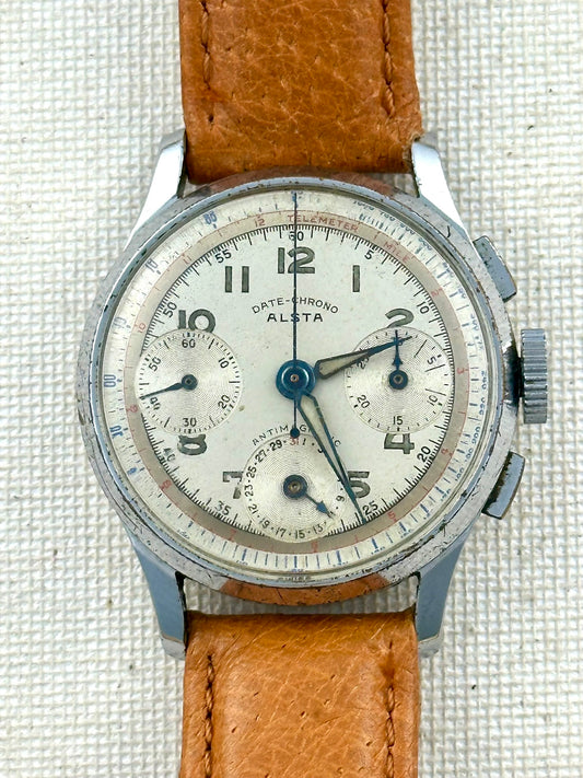 Alsta Tri-Compax Chronograph Vintage