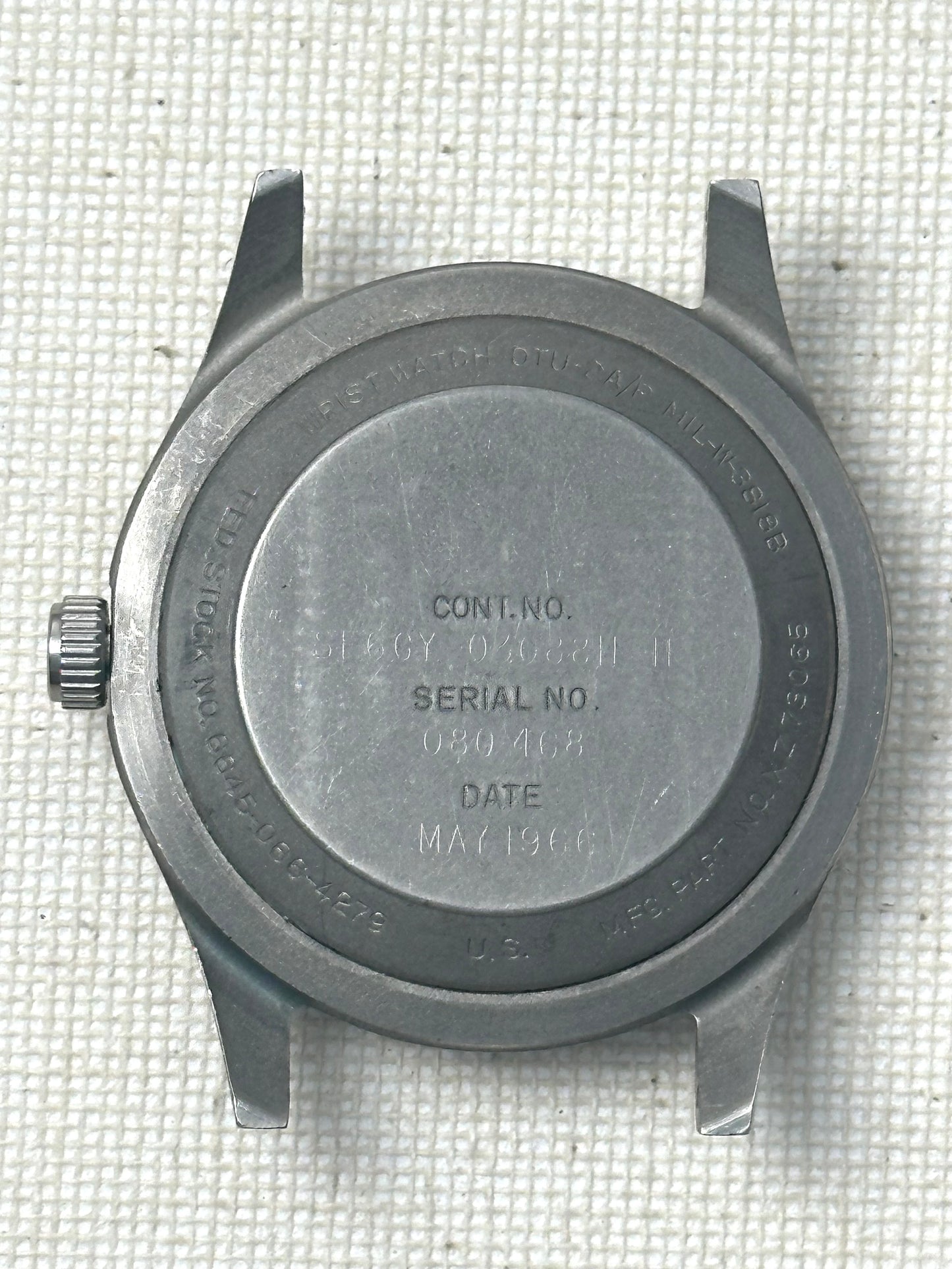 Benrus MIL-W-3818B DTU 2A/P Vintage