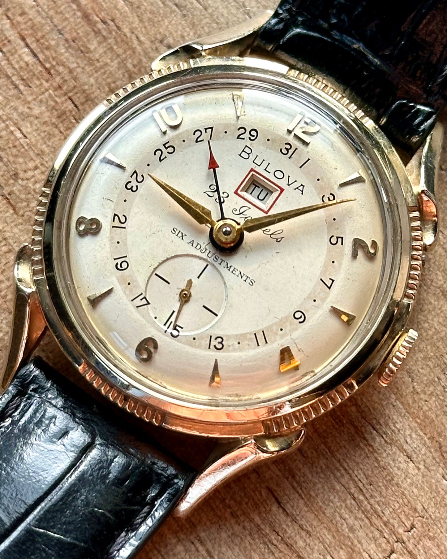 Bulova Calendar Pointer Date Vintage