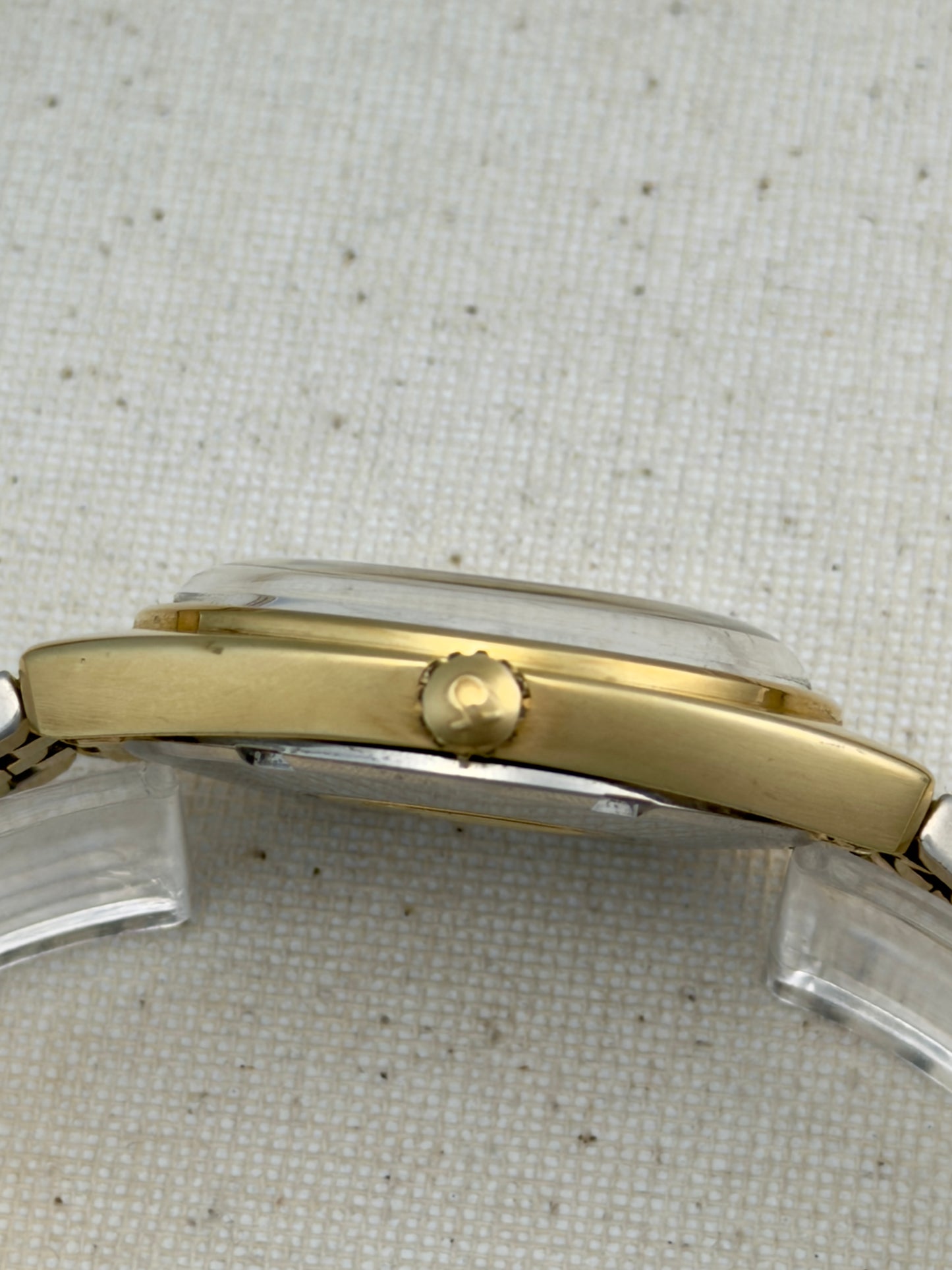 Omega Constellation "C" Brick Bracelet Vintage