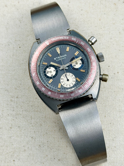 Eterna 154 FTP Chronograph Ghost Bezel Vintage