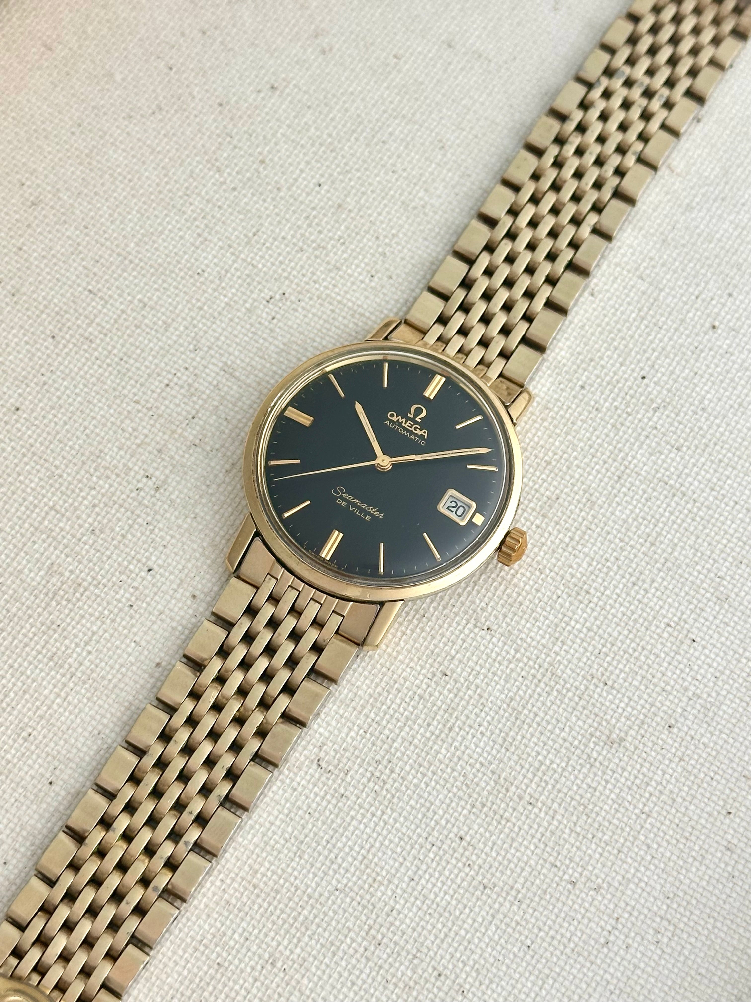 Omega Seamaster De Ville Sexy AF Black Dial Vintage – Old School