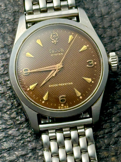 Tudor Oyster Chocolate Dial Vintage