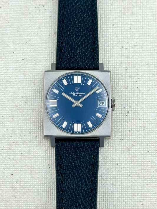 Jules Jurgenson Blue Dial Vintage