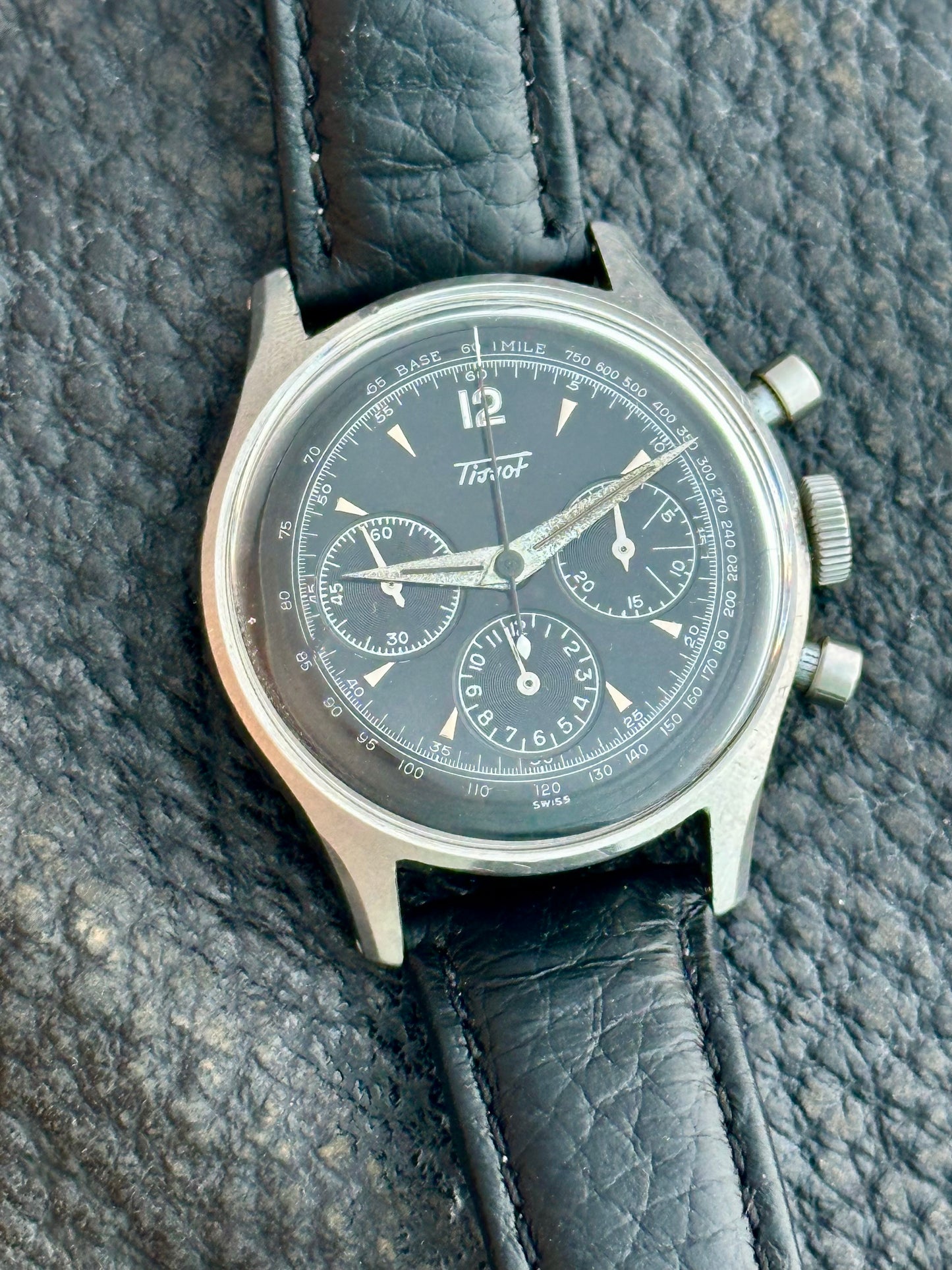 Tissot 3 Register Chronograph Vintage