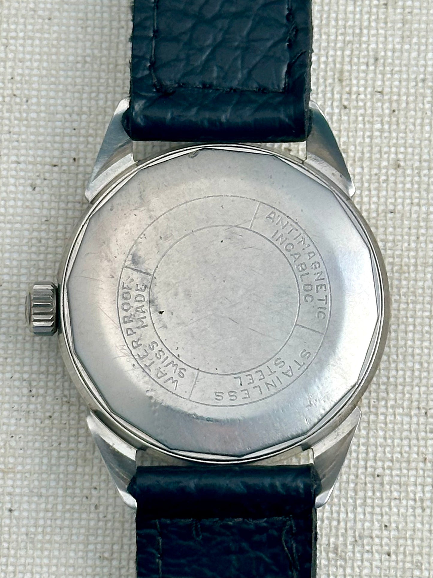Lemania Waffle Dial Vintage