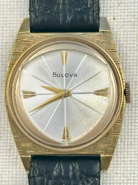 Bulova Bamboo Case Vintage