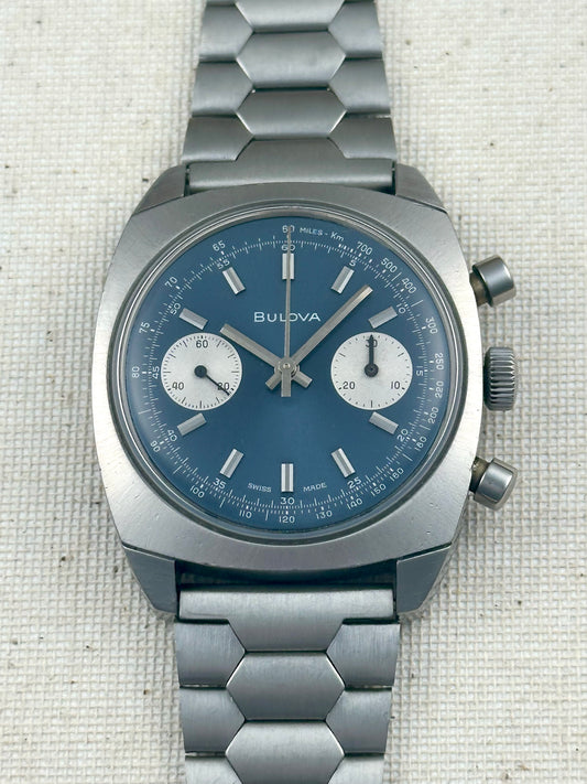 Bulova Blue Dream Dial ref 813 Vintage