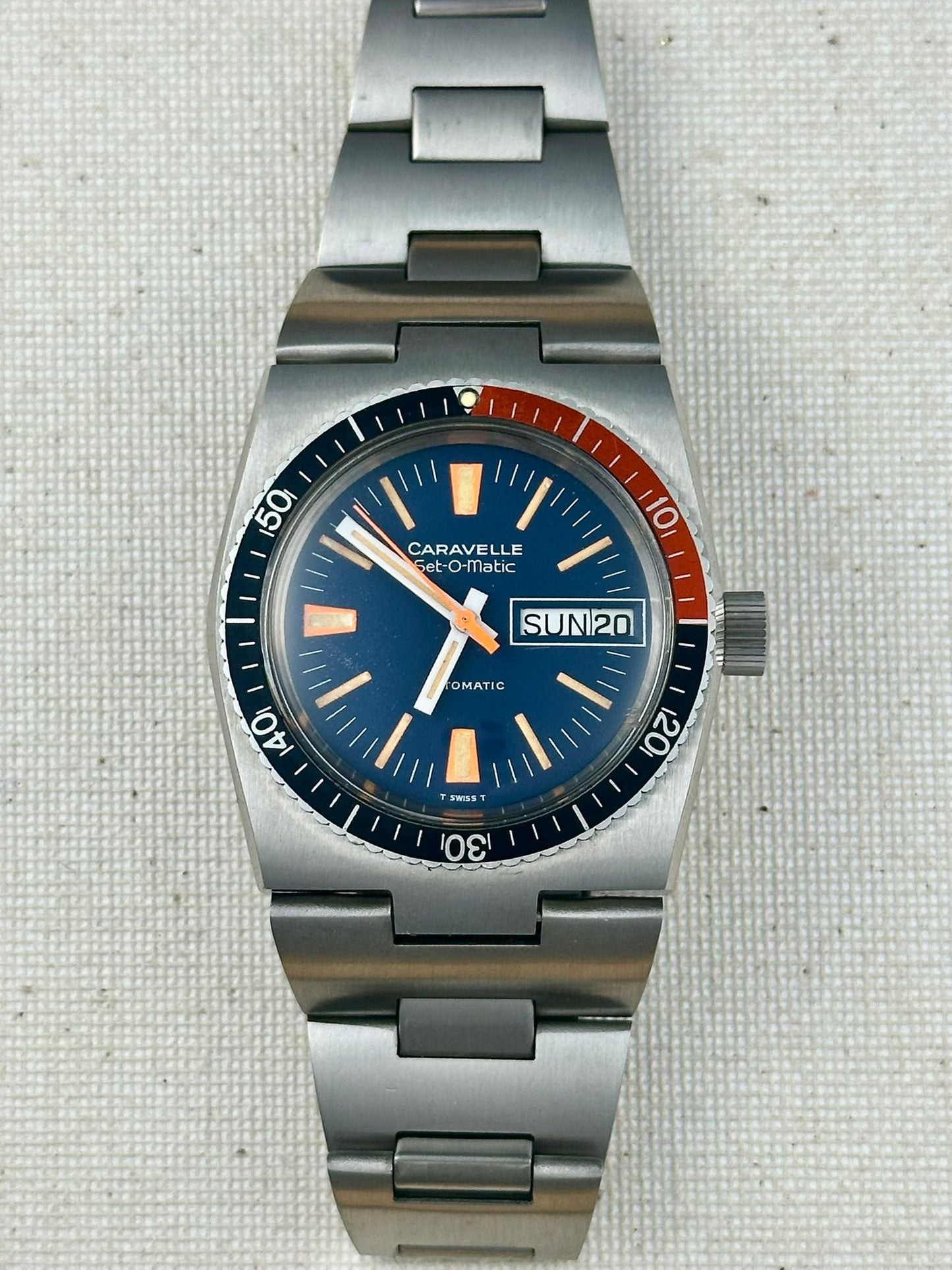 Bulova Caravelle Pepsi Diver Vintage