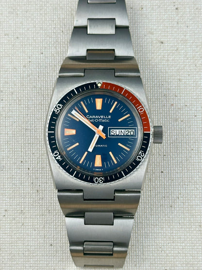 Bulova Caravelle Pepsi Diver Vintage
