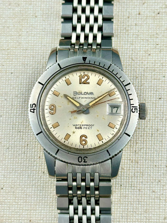 Bulova Devil Diver 1965 Vintage