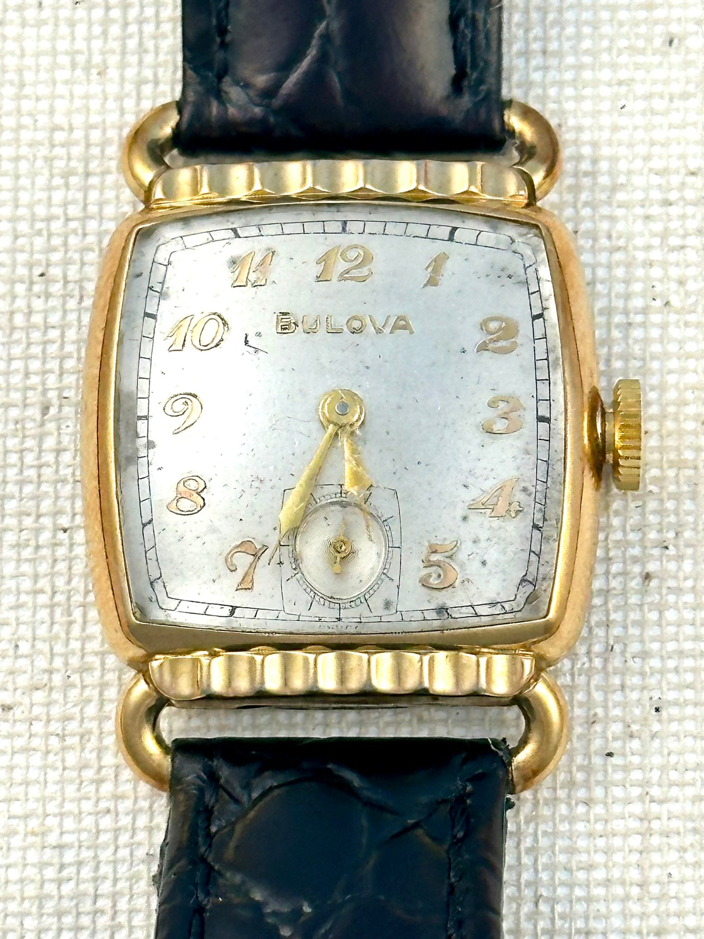 Bulova Fancy Lugs Dress Vintage