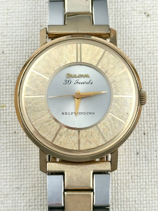 Bulova Golden Disc Vintage