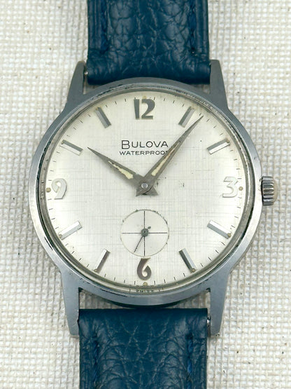 Bulova Linen Dial Vintage