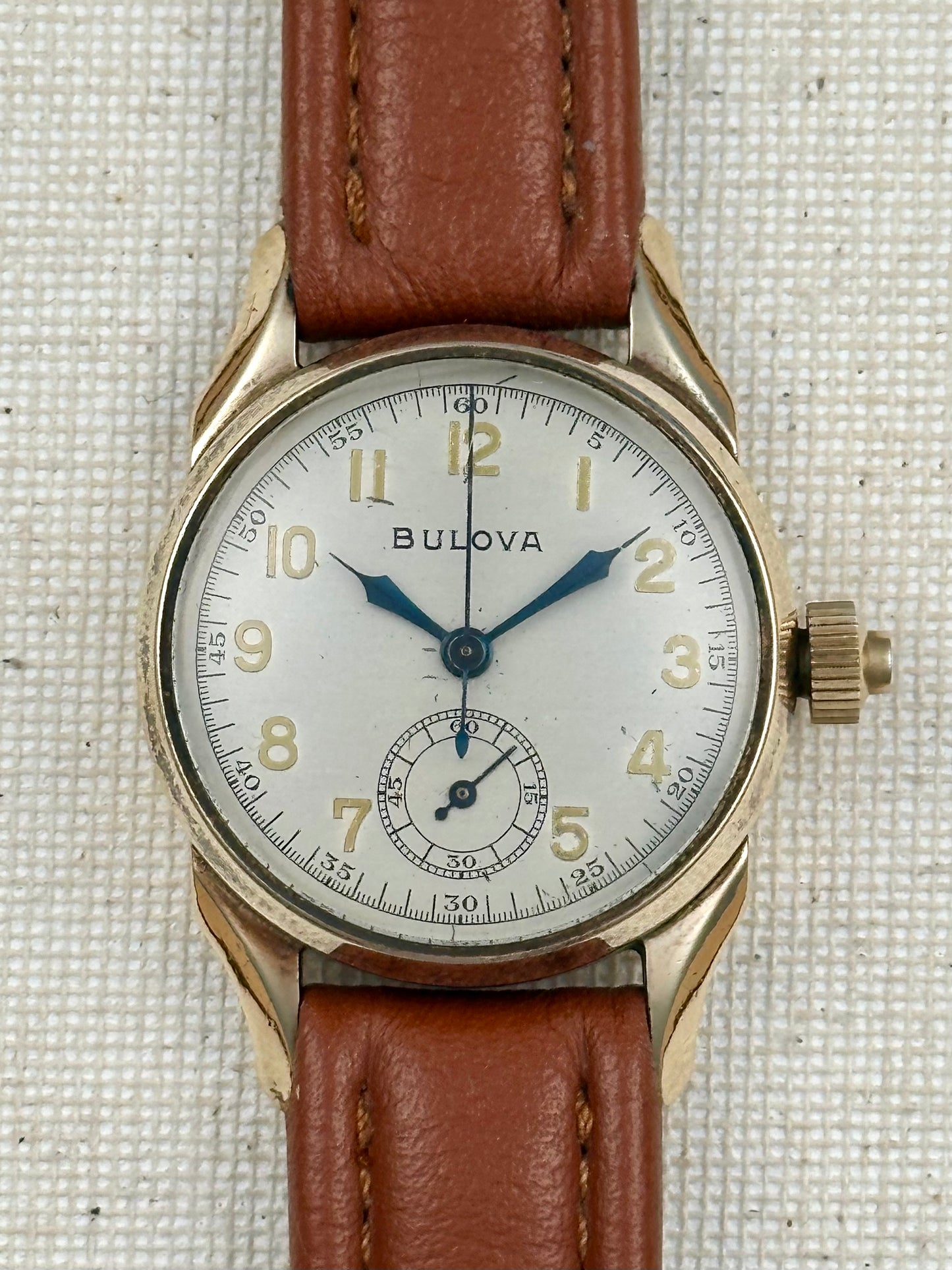 Bulova Monopusher "Stopwatch" 1940's Vintage