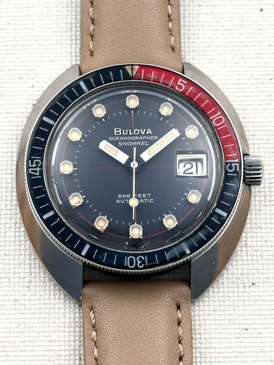 Bulova Oceanographer Snorkel Devil Diver Vintage