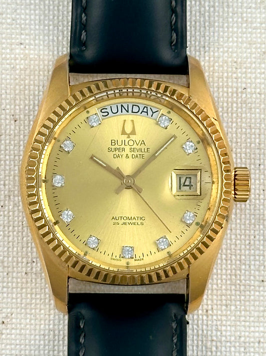 Bulova Super Seville Day Date Vintage