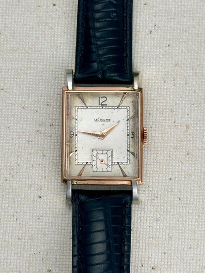 LeCoultre Rose Gold Cap Dress Tank Vintage